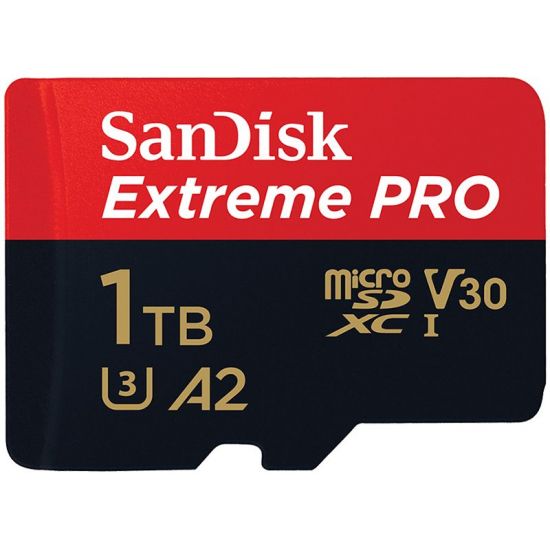 SanDisk Extreme Pro microSDXC 1TB   SD Adapter   Rescue Pro Deluxe 170MB/s A2 C10 V30 UHS-I U4