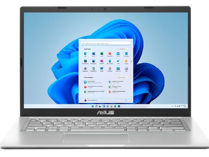 Ноутбук Asus X415KA-EK009T 14.0FHD Intel®Pentium®SilverN6000/8Gb/SSD 256Gb/Intel® UHD Graphics 600/Win10/Silver/(90NB0VH1-M00090)