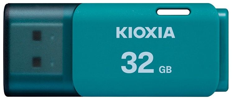 KIOXIA LU202L032GG4; 32GB USB 2.0 KIOXIA Hayabusa U202 AQUA - RETAIL