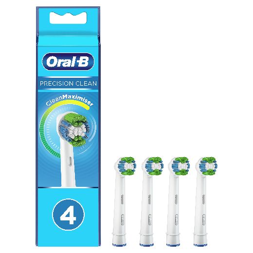 Насадки для электрических зубных щеток  Oral B PrecisionClean EB20 4шт