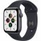 Apple Watch SE GPS, 44mm Space Grey Aluminium Case with Midnight Sport Band - Regular, Model A2352