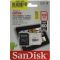 Карта памяти 128Gb SANDISK microSDHC+SD Adapter UHS-I C10 SDSQUNS-128G-GN6TA