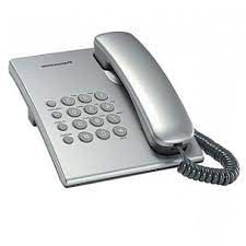 KX-TS2350 Проводной телефон (RUS) Серебристый