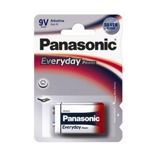 Батарейки Panasonic 6LR61SPS/1BP крона/ EPS/1BP (6LF22EPS/1BP)(024798)(047971)