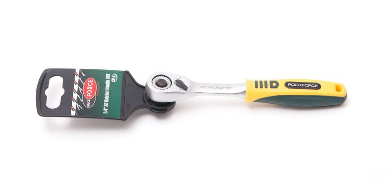 Трещотка с плавающим механизмом (30зуб.), 1/4" ROCKFORCE RF-802223D 5648