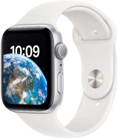Смарт-часы Apple Watch SE 2nd Gen 44 мм серебристый-белый