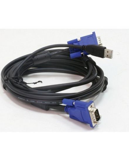 D-Link DKVM-CU Комплект кабелей для KVM переключ (1,8 м) /