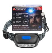 Фонарь светодиодный налобный аккумуляторный с сенсором бесконтактного включения (4 реж.раб.,500мАч. 60450 F-GF1110