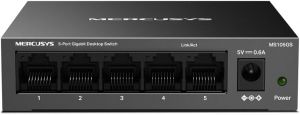 Коммутатор GbE  5-портовый Mercusys MS105GS
