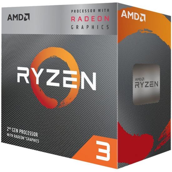 Процессор AMD Ryzen 3 3200G PRO 3,6ГГц (4,0ГГц Turbo), AM4, 4/4/8, L3 4Mb with Radeon™ Vega 8 Graphics, 65W OEM