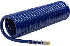 Шланг витой полиуретановый 12мм х 18мм х 10м с резьбовыми наконечниками 1/2" 64605 YF-1812-10M