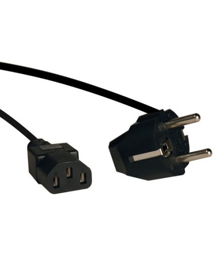 Cable of power TrippLite/EU Computer Power Cord , C19 to Schuko - 16A, 250V, 16 AWG, 8 ft. (2.4 m), Black