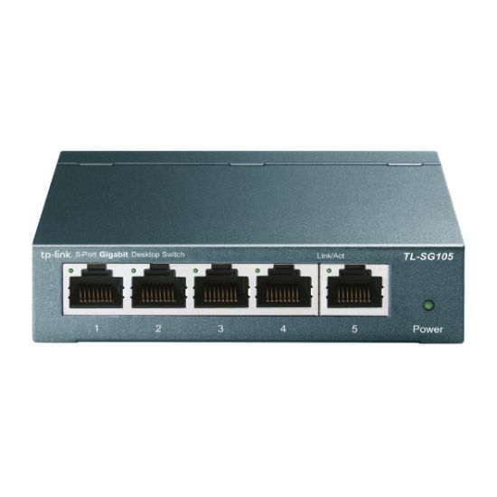 Коммутатор GbE  5-портовый Tp-Link TL-SG105