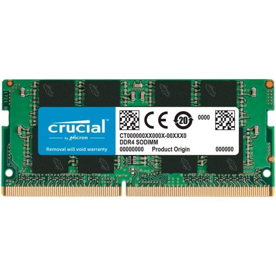 Оперативная память для ноутбука 16GB DDR4 3200 MHz Crucial PC4-25600 CL22 SO-DIMM1.2V CT16G4SFRA32A