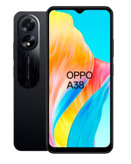 Смартфон OPPO A38, Glowing Black