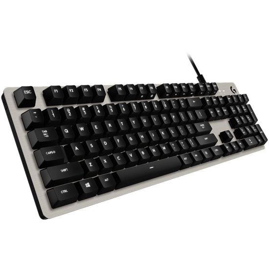 Клавиатура игровая Logitech G413 SILVER (механическая, белая подсветка)