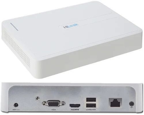 Видеорегистратор сетевой HiLook NVR-104H-D/4P IP