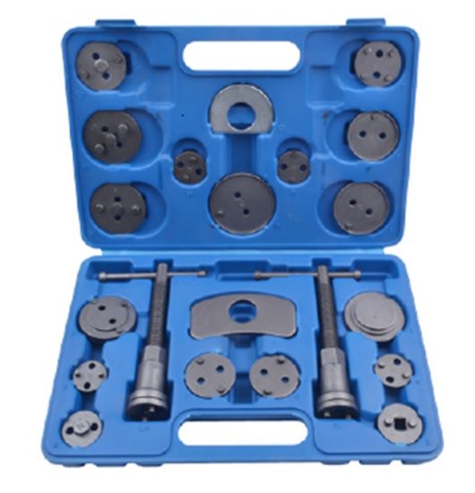 Набор для обслуживания тормозных цилиндров 21 предмет (право/левосторнний привод) в кейсе ROCKFORCE RF-65806 16992