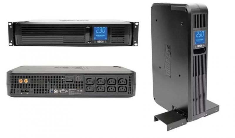 Tripplite SMX1500LCD Линейно-интерактивный ИБП серии SmartPRO 1,5 кВА; 900 Вт стойку/башня /