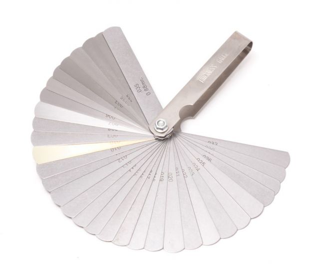 Набор щупов 32 предмета (0.04-0.88мм), в чехле. 15502       F-61804