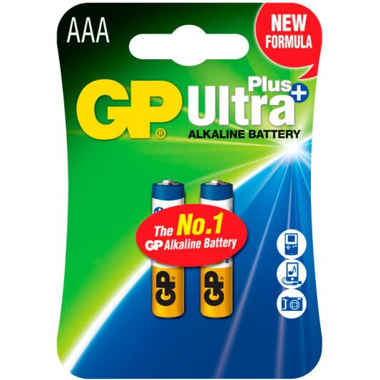 Батарейки GP 24AUP CR2  Ultra Plus блистер 2шт/10/80/