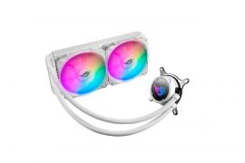 Водяное охлаждение CPU Asus ROG STRIX LC 240 RGB WHITE EDITION Liquid CPU Cooler, 2 x12cm
