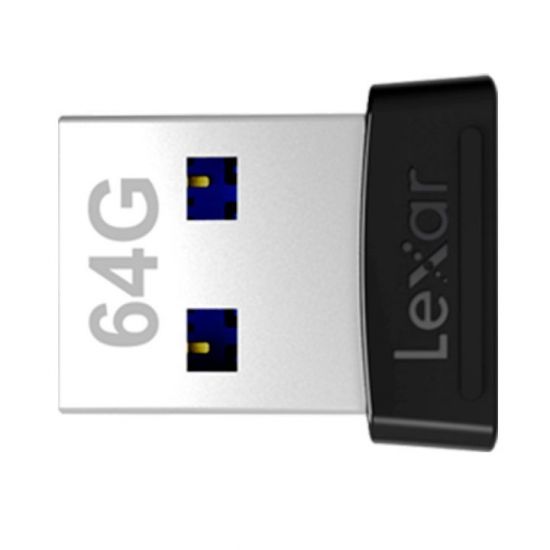 LEXAR JumpDrive USB 3.1 S47 64GB Black Plastic Housing, for Global, up to 250MB/s