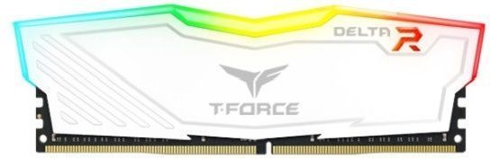 Оперативная память 32GB 3200MHz DDR4 Team Group  DELTA RGB PC-25600 CL16 1.35V TF4D432G3200HC16F01 White