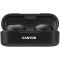 Canyon TWS-1 Bluetooth headset, with microphone, BT V5.0, Bluetrum AB5376A2, battery EarBud 45mAh*2 Charging Case 300mAh, cable length 0.3m, 66*28*24mm, 0.04kg, Black