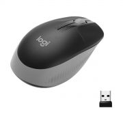 Мышь беспроводная полноразмерная Logitech M190 Mid Grey /
