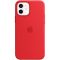 Чехол Apple Silicone Case MagSafe для Apple iPhone 12/12 Pro красный