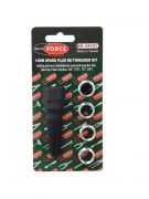 Набор для восстановления свечной резьбы 5 предметов (метчик 14мм, втулки: 3/8", 7/16", 1/2", 3/4"), в блистере ROCKFORCE RF-64101 937