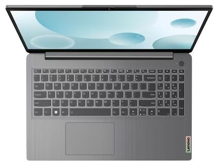 Ноутбук Lenovo 82RK00V9RK IdeaPad 3 15IAU7 15.6" FHD(1920x1080) IPS/Intel Core i3-1215U 6Cores/8GB/256GB/Integrated/Wi-Fi 6/BT5.1/720P HD Camera/Windows 11 Home/1Y/Arctic Grey