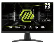 Монитор 24,5" MSI MAG 256F Rapid IPS 1920x1080 180Hz 1ms 250cd/m 1000:1 DP 2xHDMI