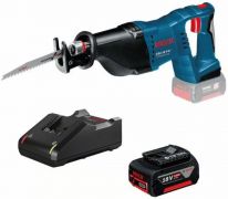 Bosch Акк. пилы сабельные Li-ion 18 В GSA 18V-LI  + GBA 18 В 4,0 А*ч + GAL 18V-40