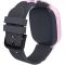 Kids smartwatch, 1.44 inch colorful screen, GPS function, Nano SIM card, 32+32MB, GSM(850/900/1800/1900MHz), 400mAh battery, compatibility with iOS and android, Pink, host: 52.9*40.3*14.8mm, strap: 230*20mm, 42g
