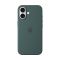 iPhone 16 Silicone Case with MagSafe - Lake Green,Model A3313