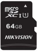 HS-TF-C1/64G  Карта памяти  HIKVISION, microSDHC, 64GB, Class10, более 300 циклов