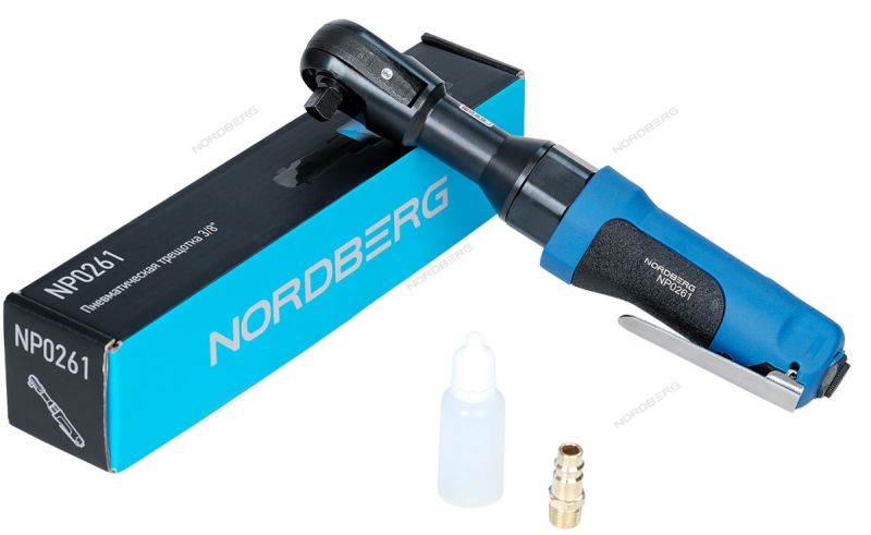 Пневмотрещотка 3/8", 88 Нм NORDBERG NP0261 NB-NP0261 NP0261