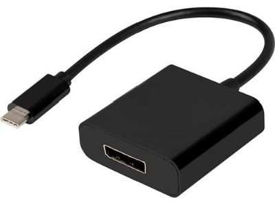 Переходник USB Cablexpert A-CM-DPF-01, USB Type-C/DisplayPort, 15см, пакет