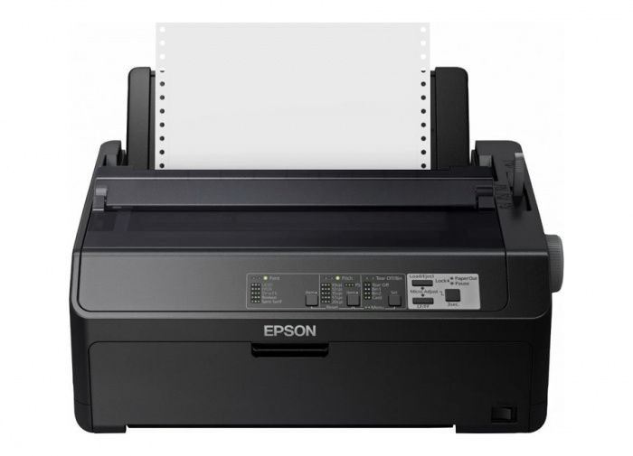 Принтер матричный Epson FX-890IIN C11CF37403A0 A4, 128Kb, 18 игл, USB, LPT, Ethernet