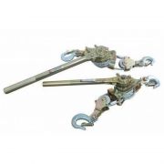 Лебедка рычажная тяговая с дополнительным спусковым механизмом, 4т (двойное зубч. колесо, диаметр троса-5мм, длина троса- 1.75/3.5м) ROCKFORCE RF-TRK8041-4 26760