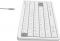 Клавиатура беспроводная A4tech Fstyler FBX53C White