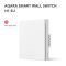 Умный выключатель Aqara Smart wall switch H1 ( (with neutral, single rocker) WS-EUK03