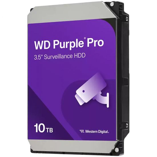 Жесткий диск для видеонаблюдения HDD 10Tb WD Purple Pro SATA3 512Mb 7200 3,5" WD102PURP