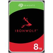 Жесткий диск HDD 8Tb Seagate IronWolf ST8000VN004 3.5" SATA 6Gb/s 256Mb 7200rpm для NAS