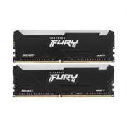 Модуль памяти Kingston Fury Beast RGB KF432C16BB12AK2/32WP DDR4 DIMM 32Gb(2x16Gb) 3200MHz CL16