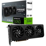 ASUS Video Card NVIDIA GeForce RTX 5060 8GB GDDR7 128-bit Digital Max Resolution 7680 x 4320 Yes x 1 (Native HDMI 2.1b)Yes x 3 (Native DisplayPort 2.1b)HDCP Support Yes (2.3) 550W