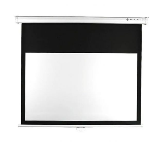 Проекционный экран SMART 70" (50"x50"), механический, 1:1, JMW050050MWK <подвесной, механический, 1:1, 127*127 cm, Matt white, Белый>