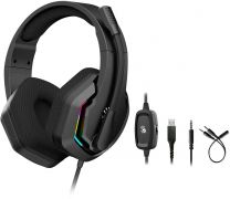 Наушники микрофон игровые Bloody G260p BLACK
